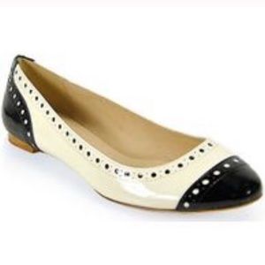 Kate Spade New York patent leather Tuttie shoes.